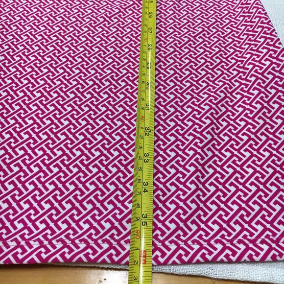 Jude Connally Dress Women's M Beth Pink Geo Print Sleeveless Jude Cloth - Picture 16 of 16